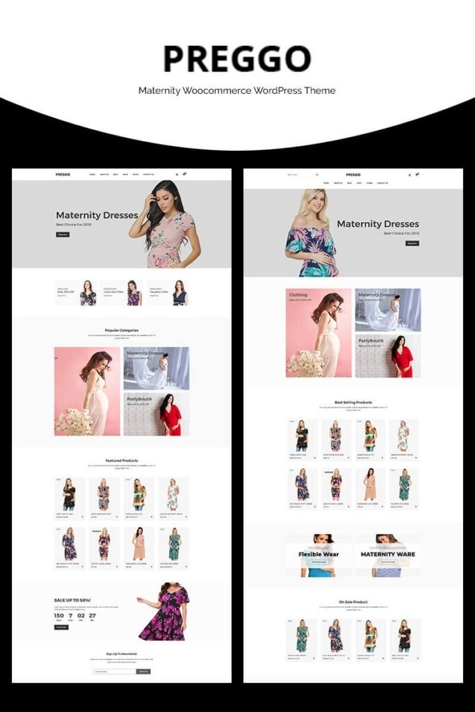 Preggo – 孕妇 WooCommerce 主题