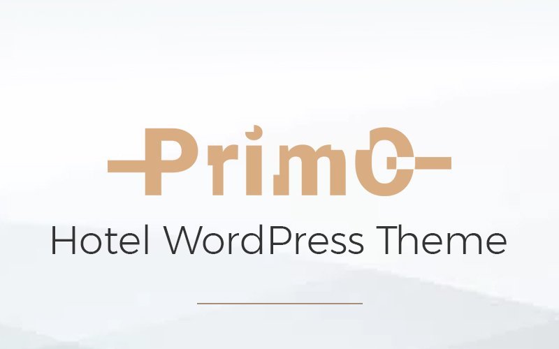 Primo – 酒店 WordPress Elementor 主题