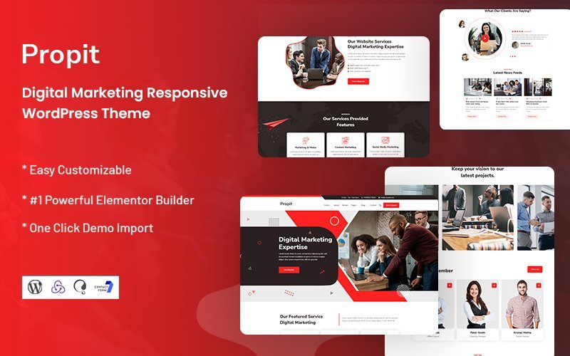 Propit – 数字营销 WordPress 主题