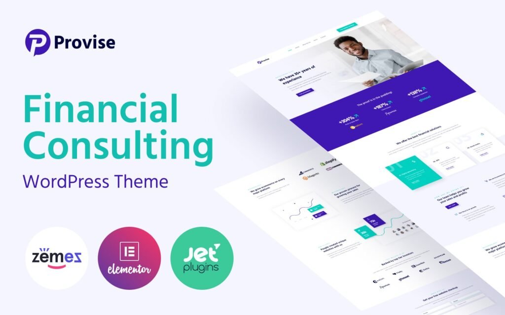 Provise – 特别金融咨询WordPress Elementor主题