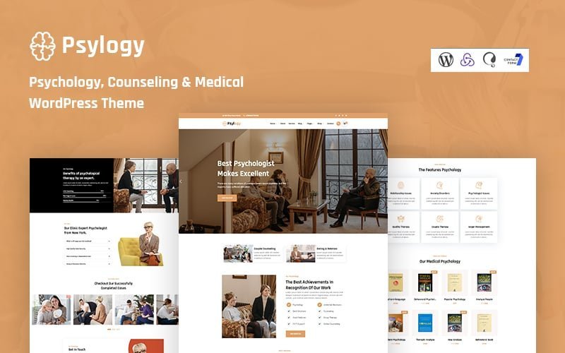 Psylogy – 心理学和咨询响应式WordPress主题