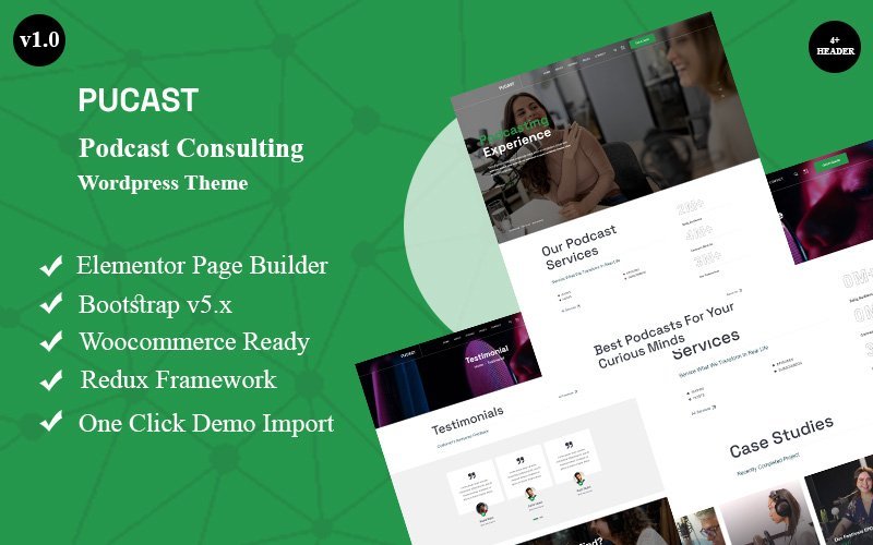 Pucast – Podcast WordPress 主题