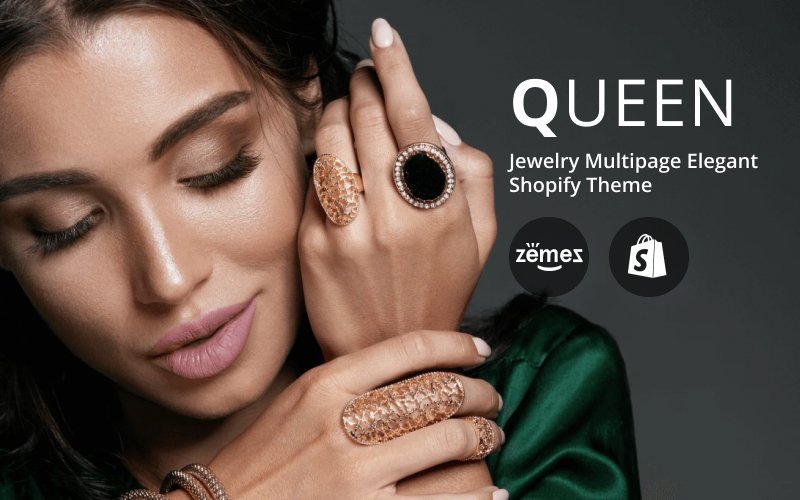 Queen – 珠宝多页面优雅Shopify主题