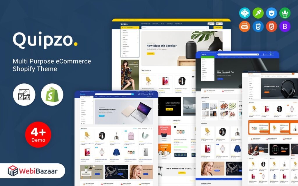 Quipzo – 现代多用途Shopify主题