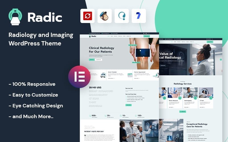 Radic – 放射科和影像学 WordPress 主题