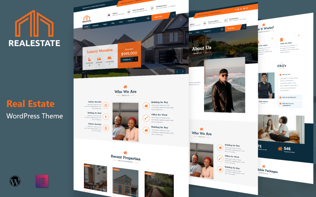 RealEstate – 房地产WordPress主题