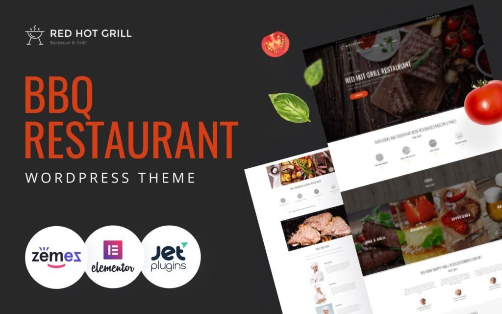 Red Hot Grill – 餐厅WordPress主题