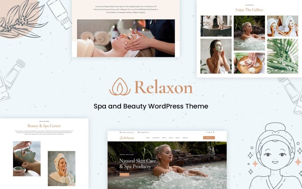 Relaxon – Spa，瑜伽和冥想WordPress主题
