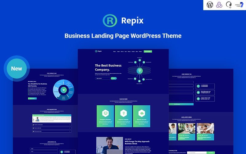 Repix – 商业落地响应式WordPress主题