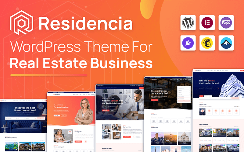 Residencia – 房地产WordPress主题