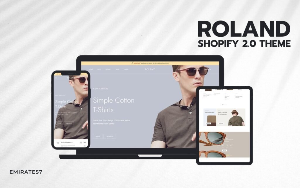Roland – 高级时尚 Shopify 2.0 主题