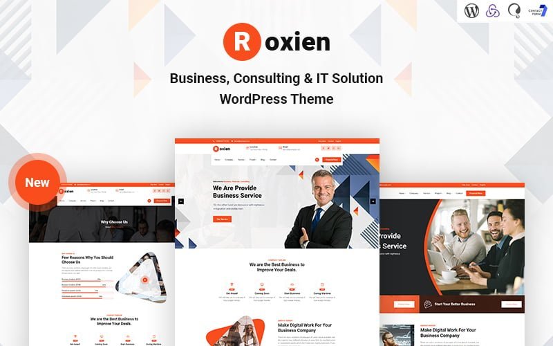 Roxien – 商业、咨询和IT解决方案WordPress主题