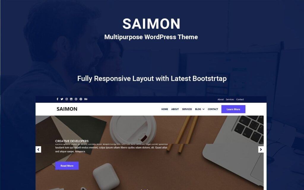 Saimon – 多功能WordPress主题