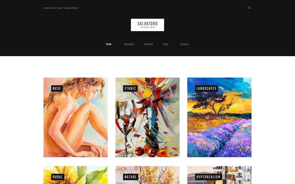 Salvatoro 是一款 WordPress 主题。