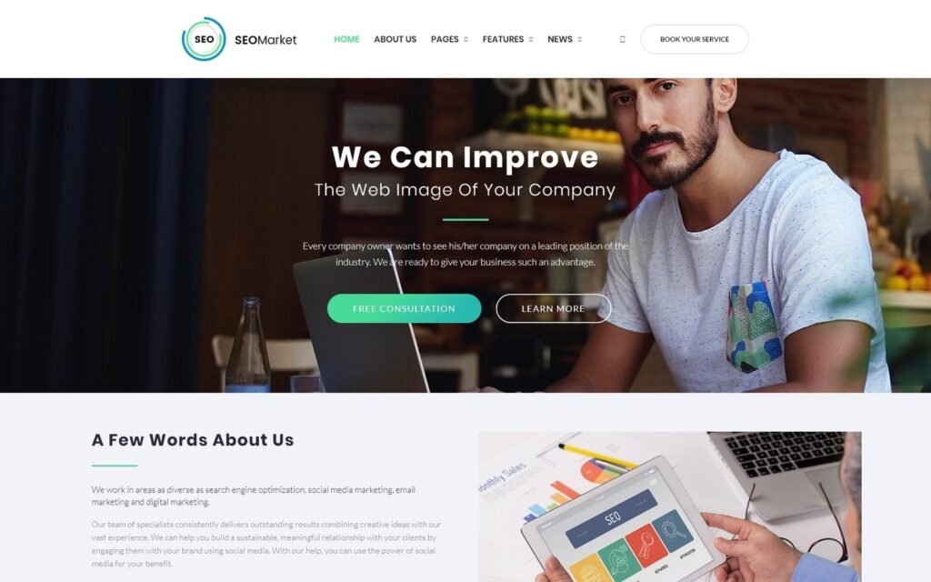 SEOMarket – SEO 网站WordPress主题