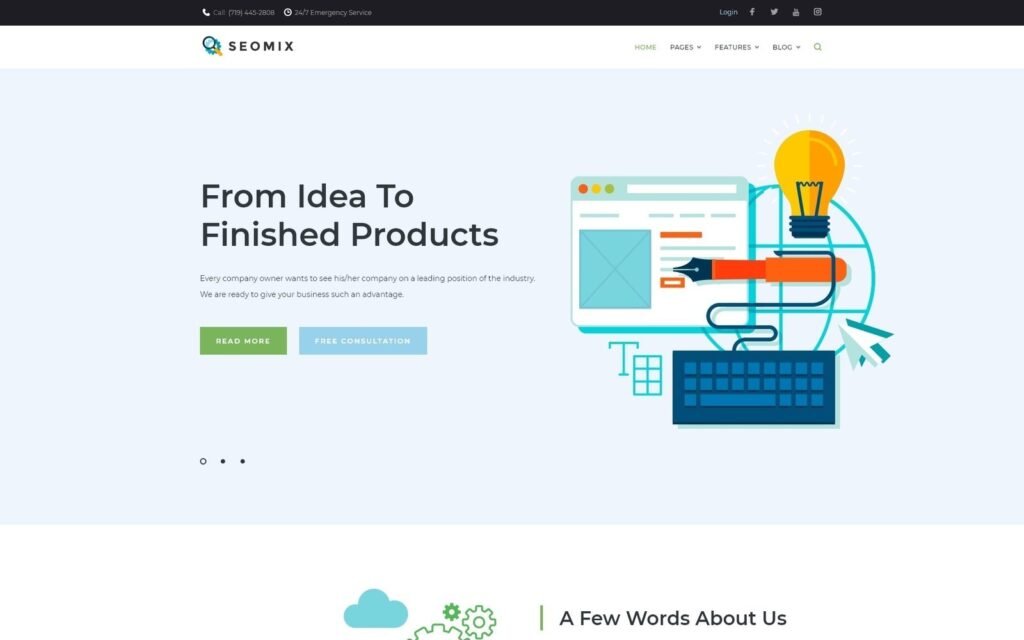 SEOmix – SEO公司WordPress主题