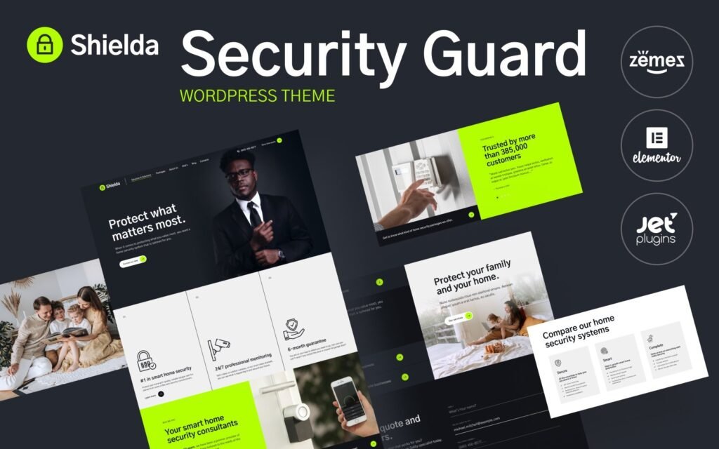 Shielda – 安全卫士WordPress主题