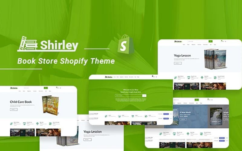 Shirley – 书店 Shopify 主题