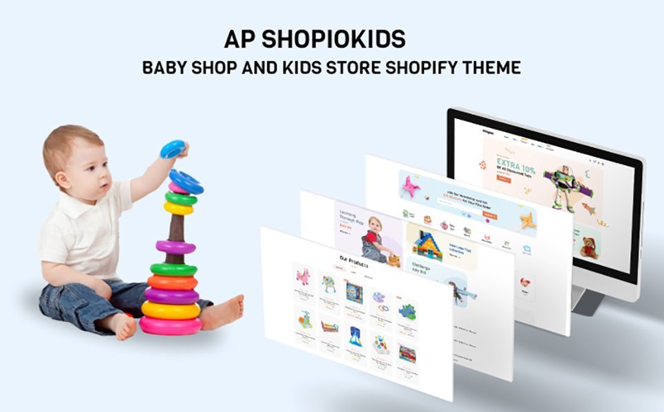 ShopioKids – 婴儿店和儿童商店Shopify主题