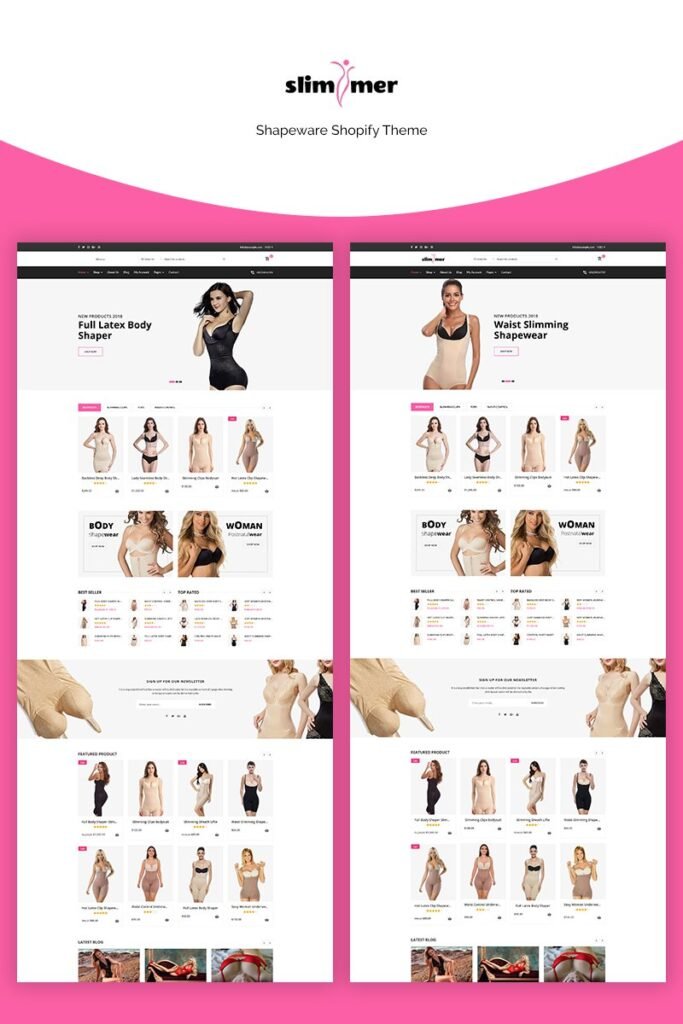 Slimmer – Shapeware Shopify 主题