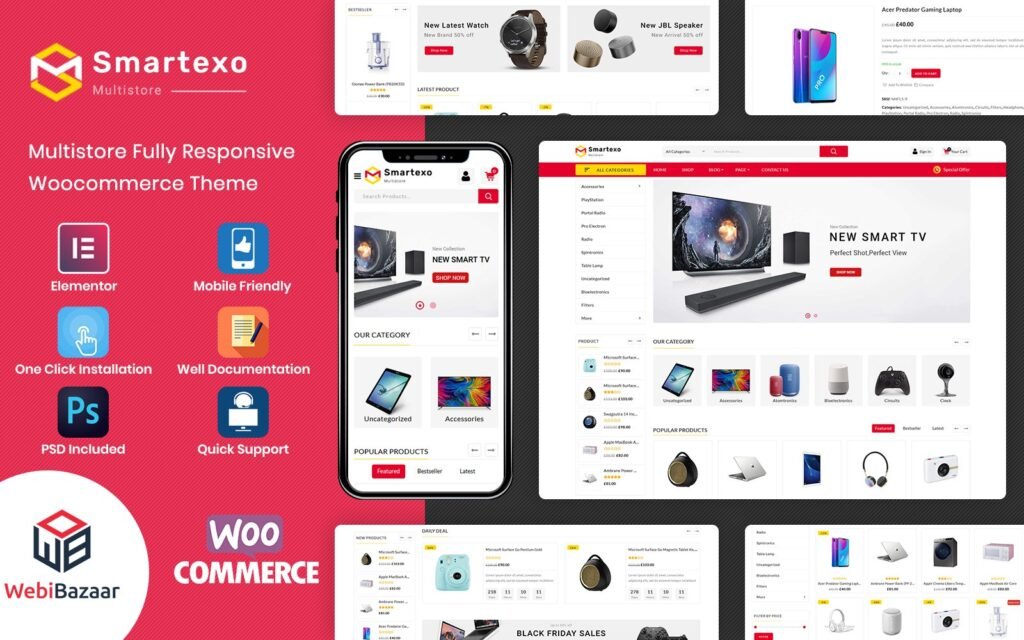 Smartexo – 电子多用途 WooCommerce 主题