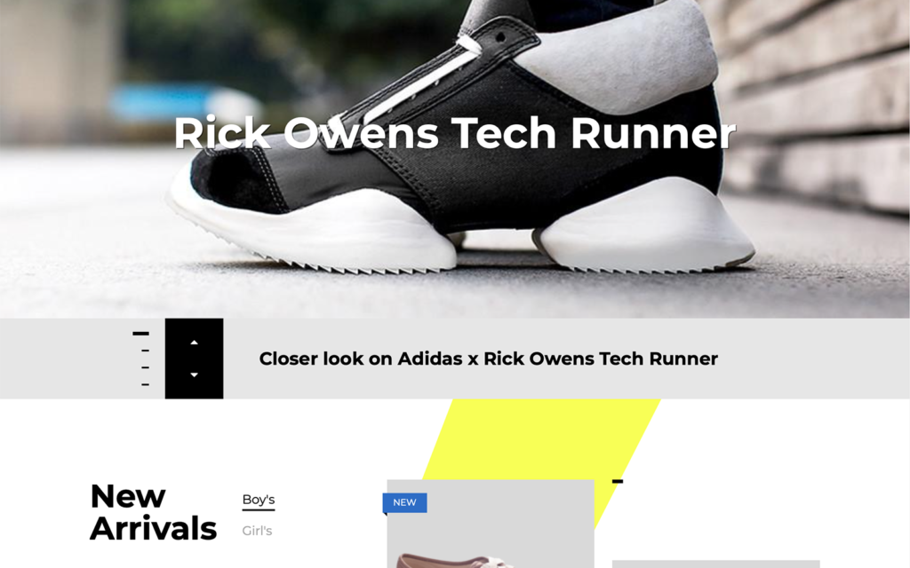 SNKR – 免费运动鞋商店Shopify主题