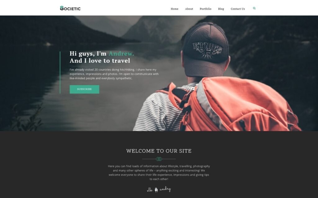 Societic – 生活方式博客多用途现代WordPress Elementor主题