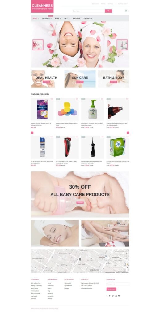 Spa Accessories Responsive Shopify Theme 是一款适用于水疗配件的响应式Shopify主题。