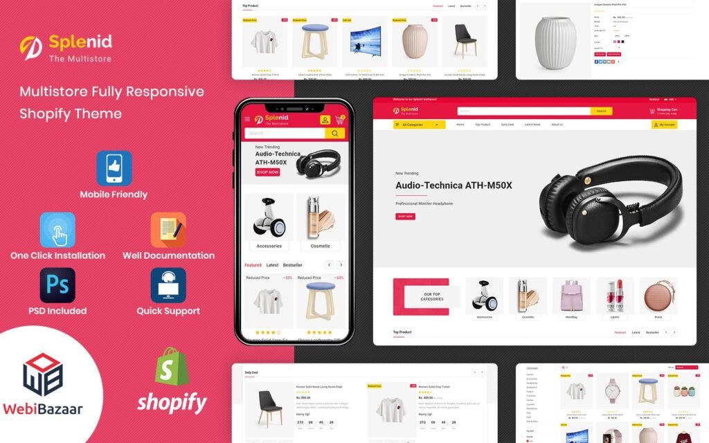 Splenid – 多用途响应式Shopify模板
