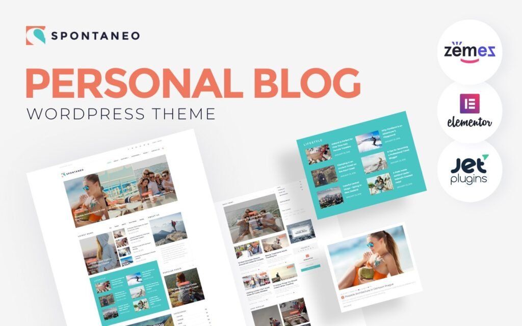 Spontaneo – 个人旅行博客 WordPress 主题