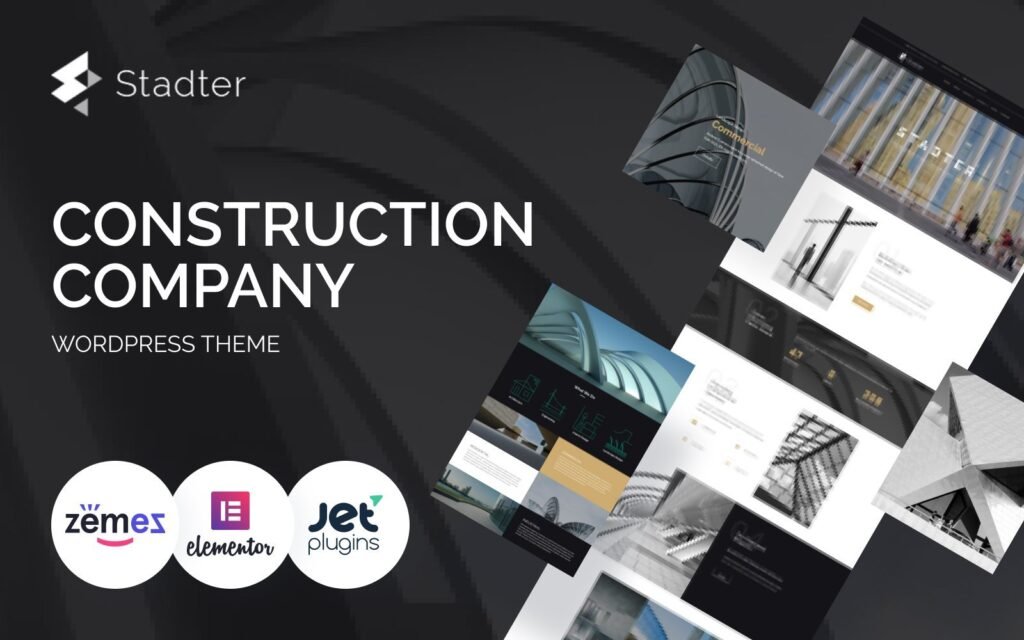 Stadter – 建筑公司WordPress主题