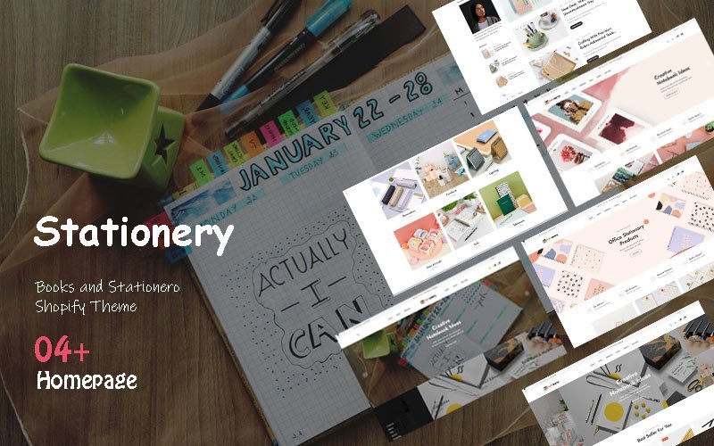 文具 – 书籍和文具响应式Shopify主题