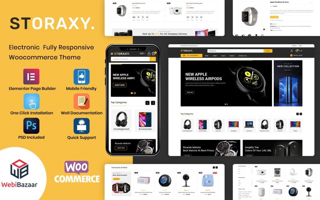 Storaxy – 超级电子商务主题Woocommerce