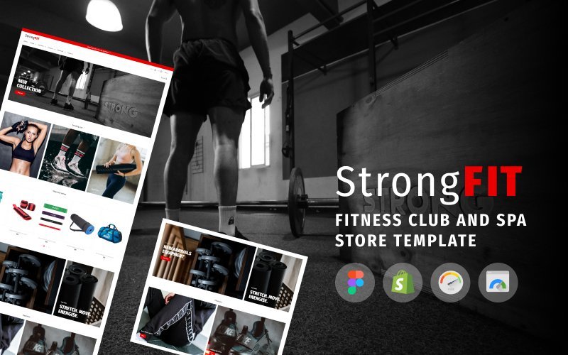 StrongFit 是一款专为美容水疗沙龙和健康中心设计的健身俱乐部 Shopify 主题。