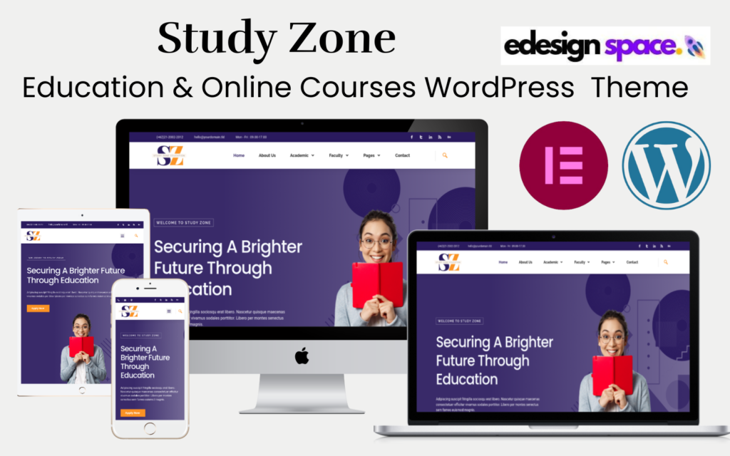 Study Zone – 教育与在线课程的WordPress主题
