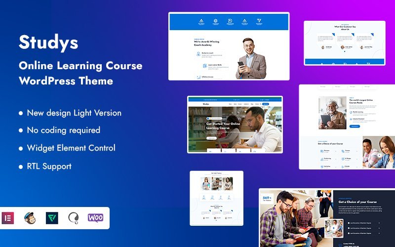 Studys – 在线学习课程 WordPress 主题