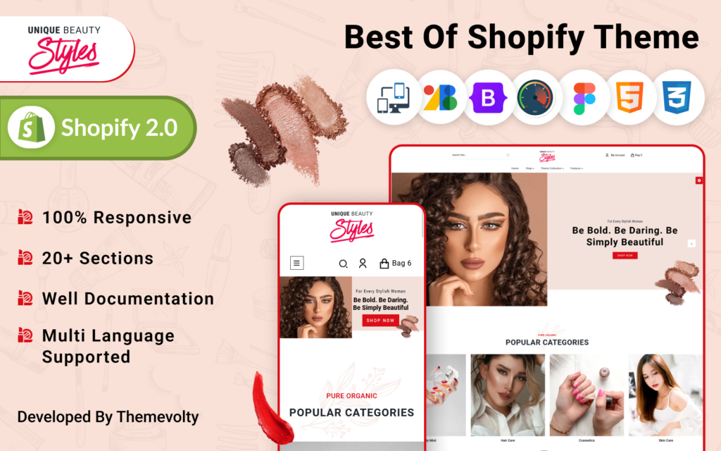 Style Mega Beauty – 极简美丽 Shopify 2.0 高级响应式主题