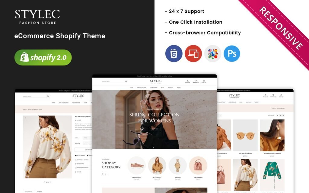 Stylec – 时尚响应式Shopify主题