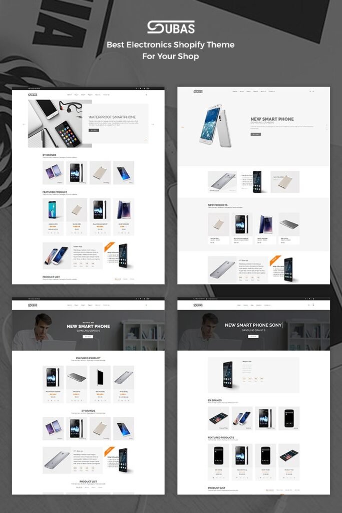 Subas – 电子商店Shopify主题
