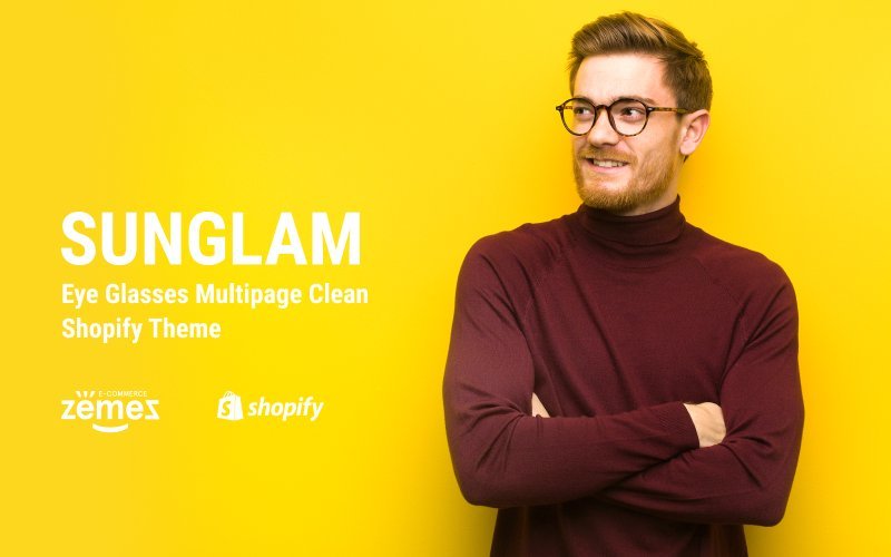 Sunglam – 眼镜多页面清爽Shopify主题