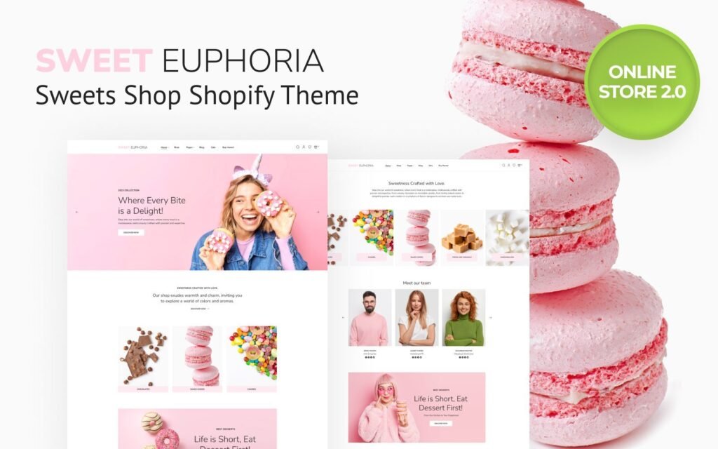 甜蜜的欢愉 – 糖果王在线商店2.0 Shopify主题