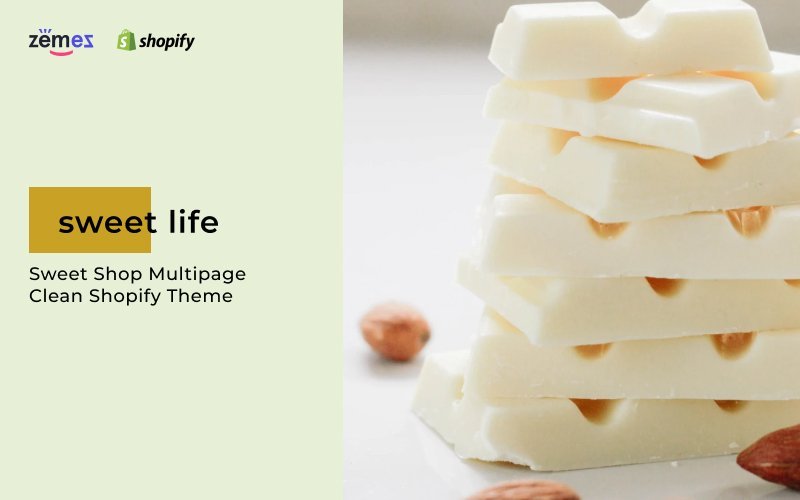 Sweet Life – Sweet Shop Multipage Clean Shopify 主题