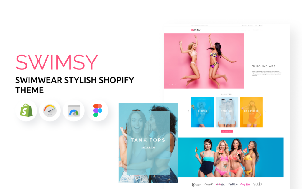 SWIMSY – 游泳服时尚Shopify主题