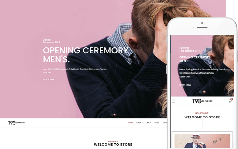 T90 Fashion – 时尚响应式主题 WooCommerce 主题