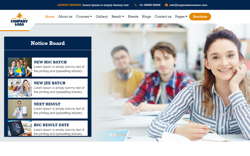 TajThemes – 补习、学校和教育 WordPress 响应式主题