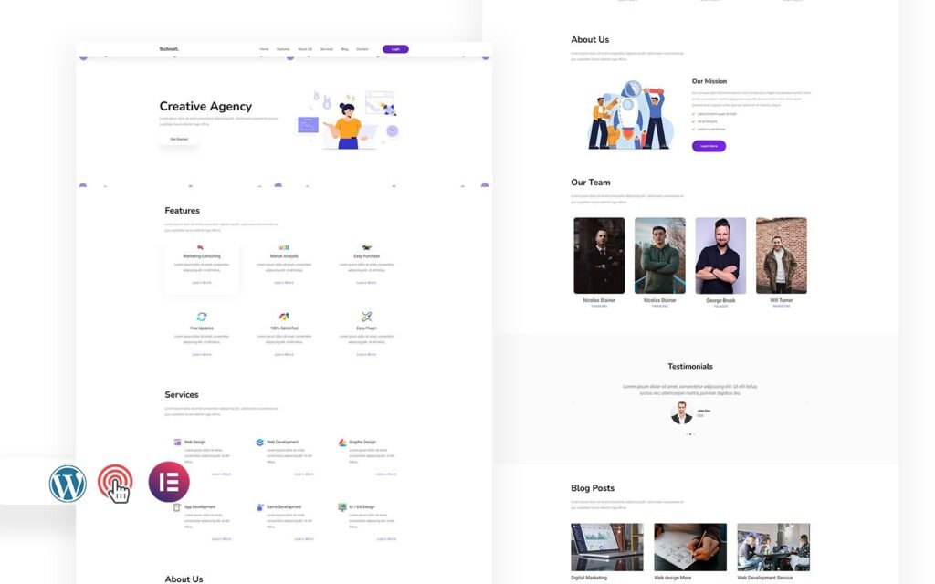 Technoit – 技术和代理 IT 解决方案 WordPress 主题