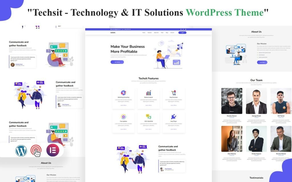 Techsit – 技术和代理IT WordPress 主题