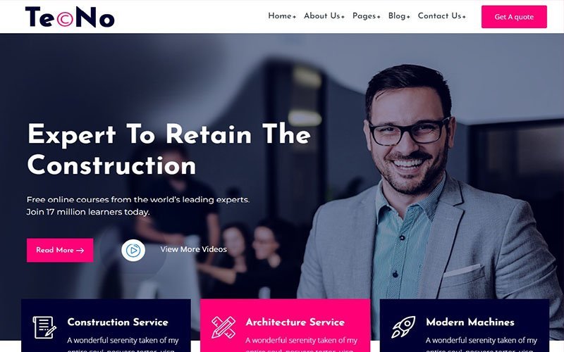 Tecno – 商业、金融WordPress主题