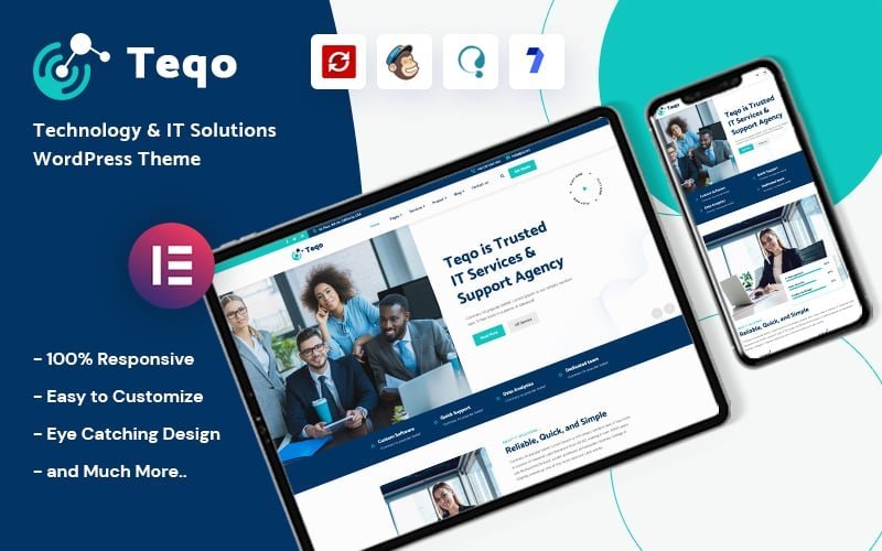 Teqo – 技术和IT解决方案WordPress主题