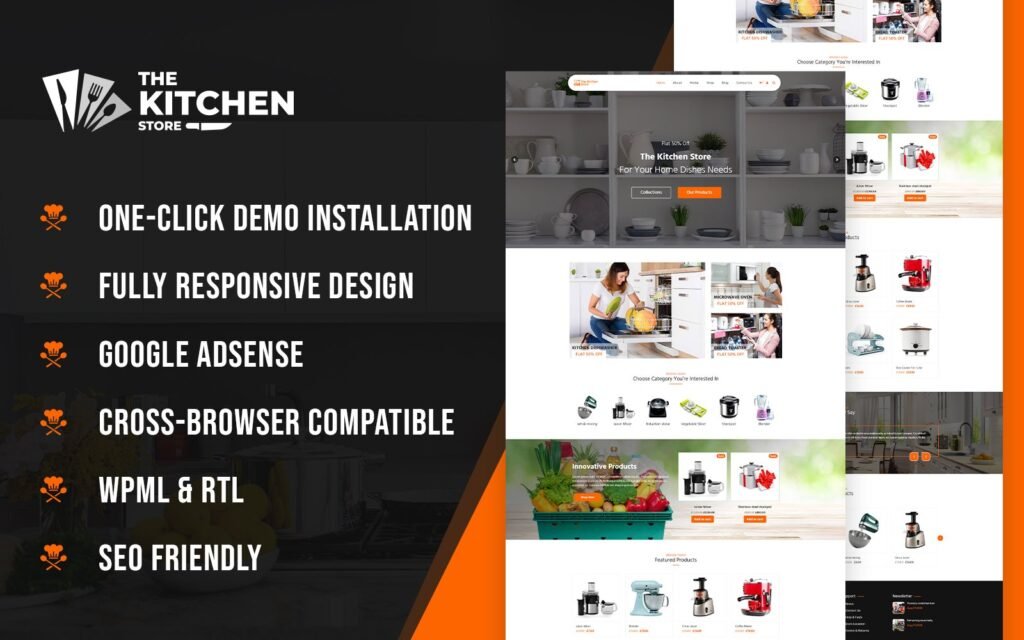 The Kitchen Store WooCommerce主题
